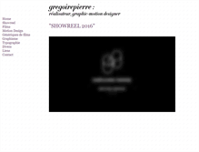 Tablet Screenshot of gregoirepierre.com